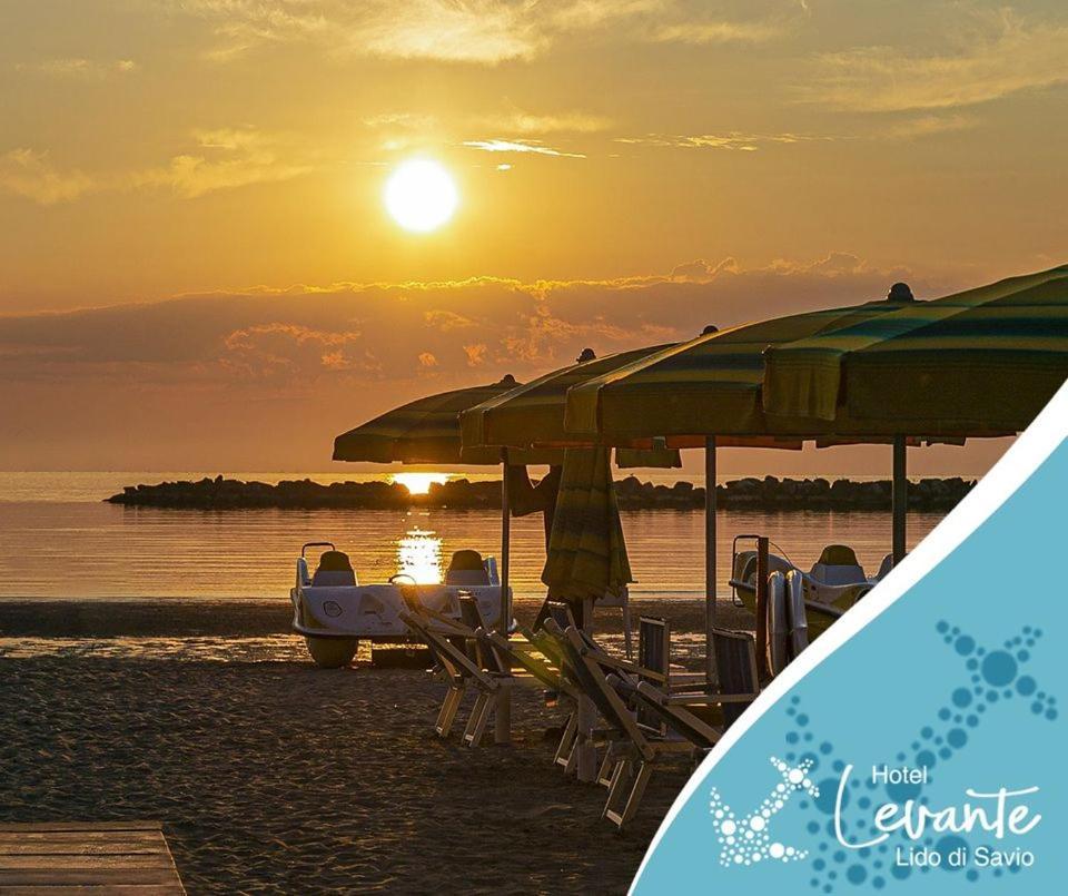Hotel Levante Sul Mare Lido Di Savio Kültér fotó